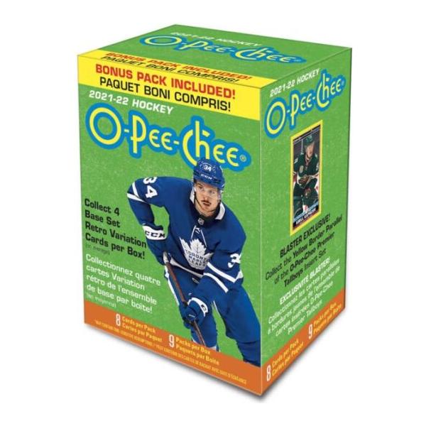 2021-22 Upper Deck O-Pee-Chee Hockey Blaster Box