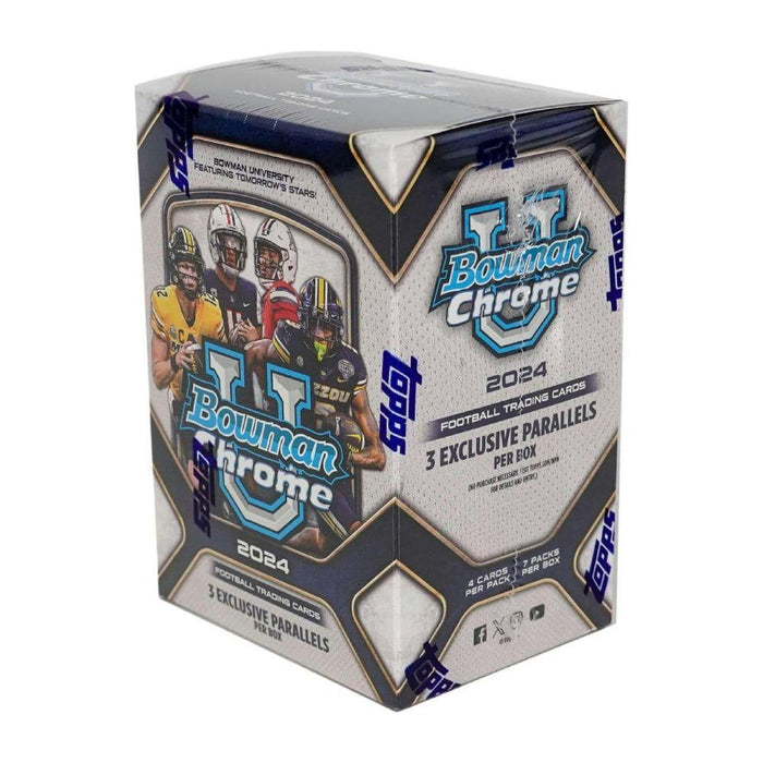 2024 Topps Bowman Chrome University Football Blaster Box