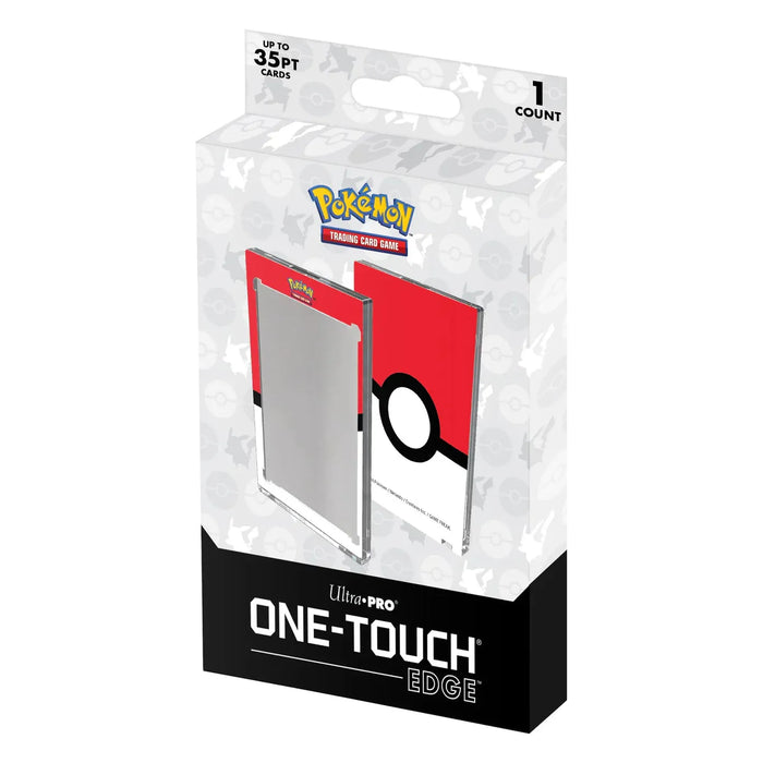 Single 35pt ONE-TOUCH Edge - Poké Ball Printed Magnetic Card Holder for Pokémon
