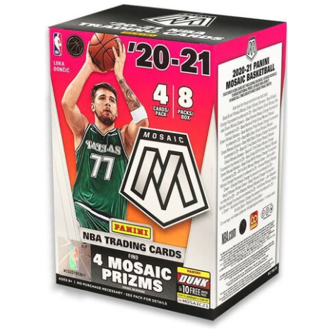 2020-21 Panini Mosaic Basketball Blaster Box