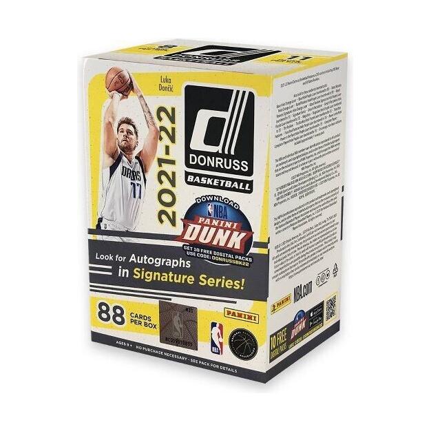 2021-22 Panini Donruss Basketball Blaster Box
