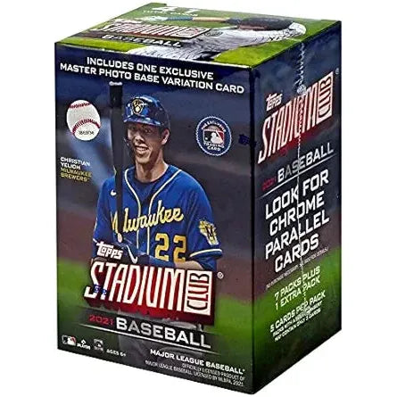 2021 Topps Stadium Club Baseball Blaster Box