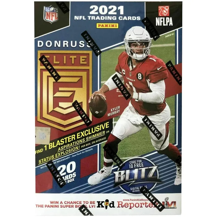 2021 Panini Donruss Elite Football Blaster Box