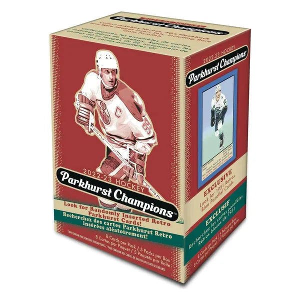 2022-23 Upper Deck Parkhurst Champions Hockey Blaster Box