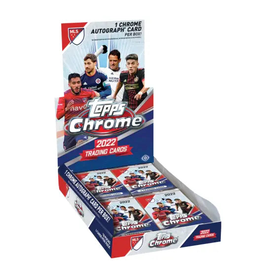 2022 Topps Chrome MLS Soccer Hobby Box