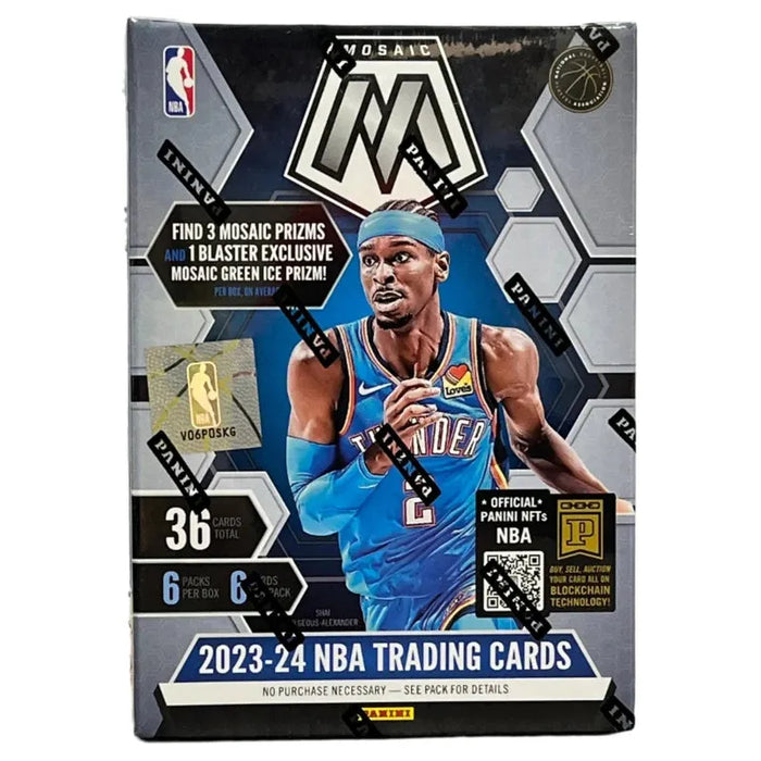 2023-24 Panini Mosaic Basketball Hobby Blaster Box