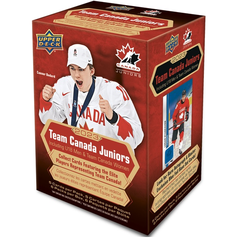 2023 Upper Deck Team Canada Juniors Blaster Box