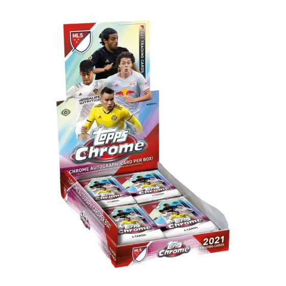 2021 Topps Chrome MLS Soccer Hobby Box
