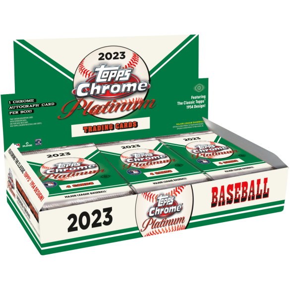 2023 Topps Chrome Platinum '54 Baseball Hobby Box