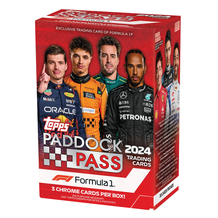 2024 Topps F1 Paddock Pass Blaster Box