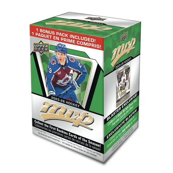 2025-26 Upper Deck MVP Hockey Trading Cards Blaster Box
