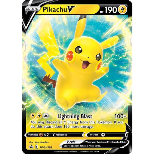 Pikachu V - SWSH198