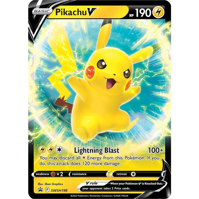 Pikachu V - SWSH198
