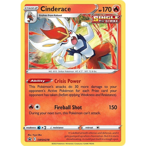 Cinderace - SWSH278