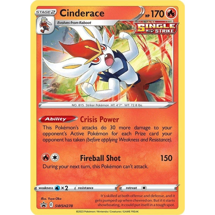 Cinderace - SWSH278