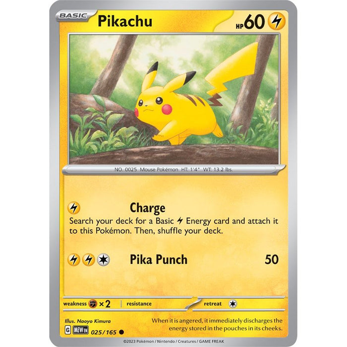 Pikachu - 025/165