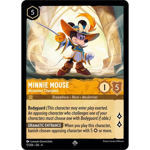 Minnie Mouse - Musketeer Champion