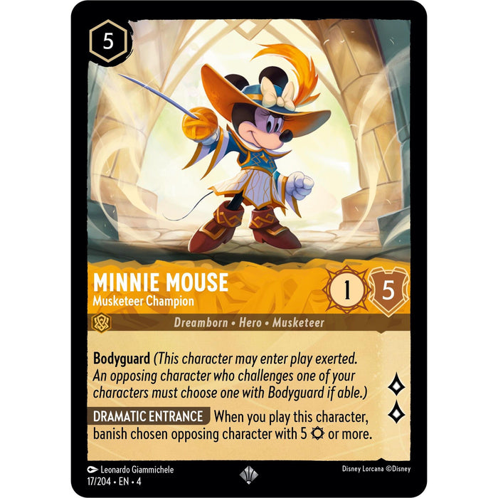 Minnie Mouse - Musketeer Champion