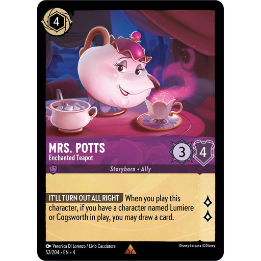 Mrs. Potts - Enchanted Teapot