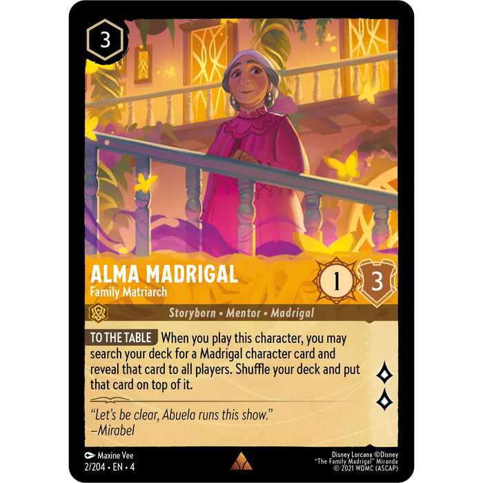 Alma Madrigal - Family Matriarch