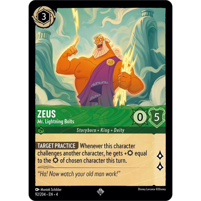 Zeus - Mr. Lightning Bolts