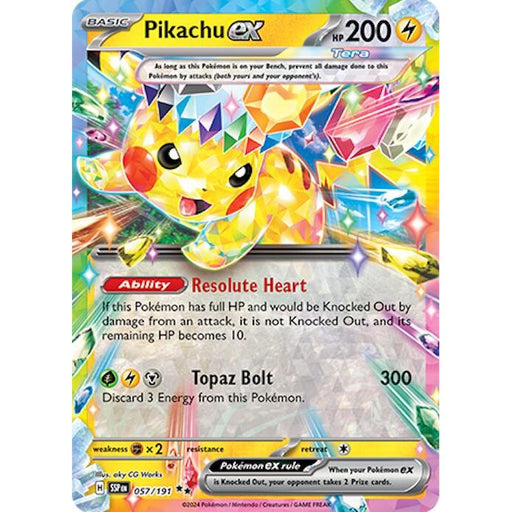 Pikachu ex - 057/191