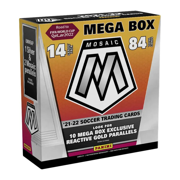2022 Panini Mosaic Road to World Cup Soccer Mega Box