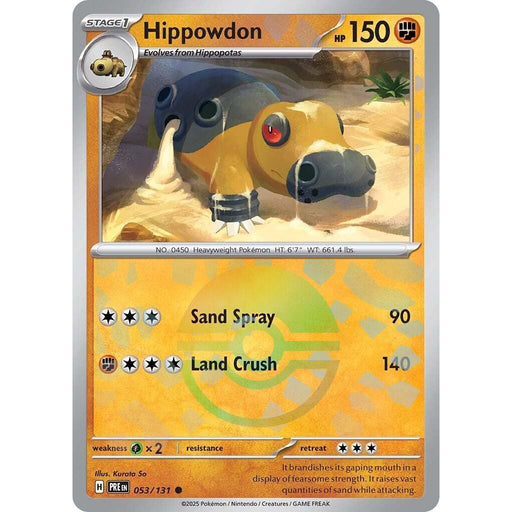 Hippowdon (Poke Ball Pattern)