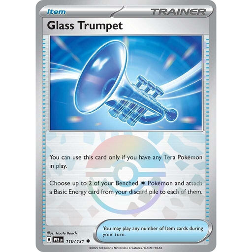 Glass Trumpet (Poke Ball Pattern)