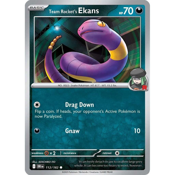 Team Rocket's Ekans