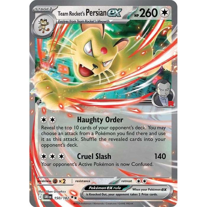 Team Rocket's Persian ex - 150/182