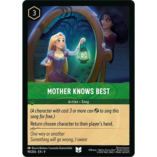 Mother Knows Best