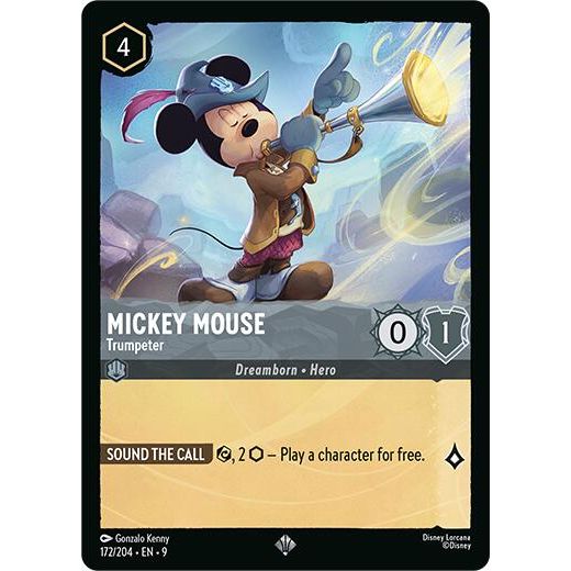 Mickey Mouse - Trumpeter
