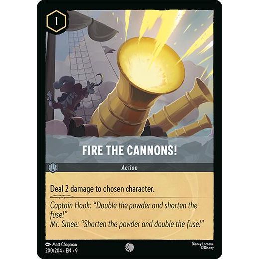 Fire the Cannons!