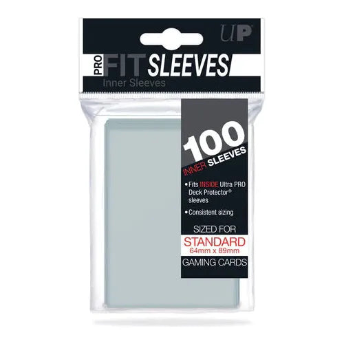 Ultra Pro PRO-Fit Standard Deck Inner Sleeves (100ct)