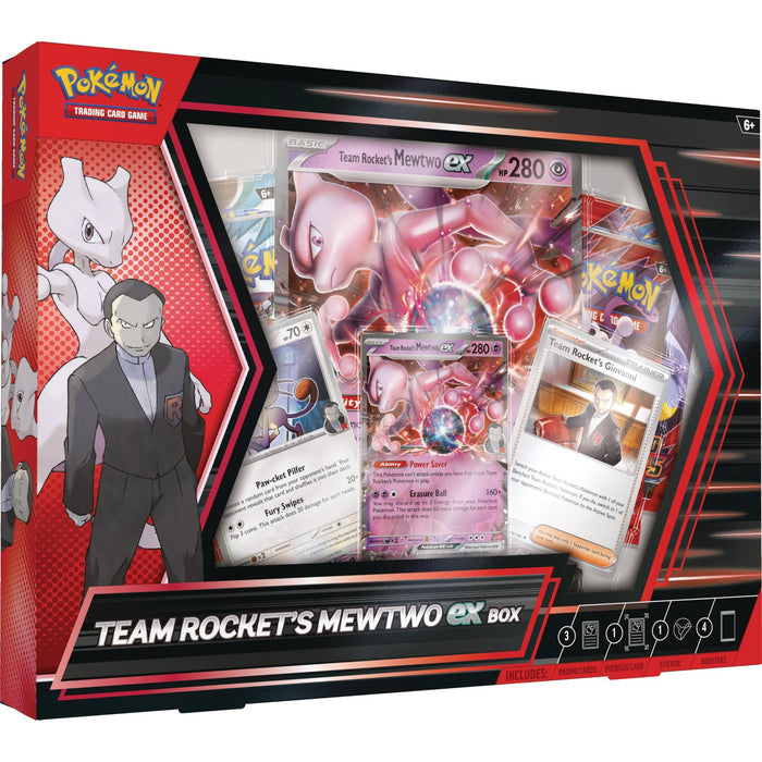 Pokémon TCG: Team Rocket’s Mewtwo ex Box