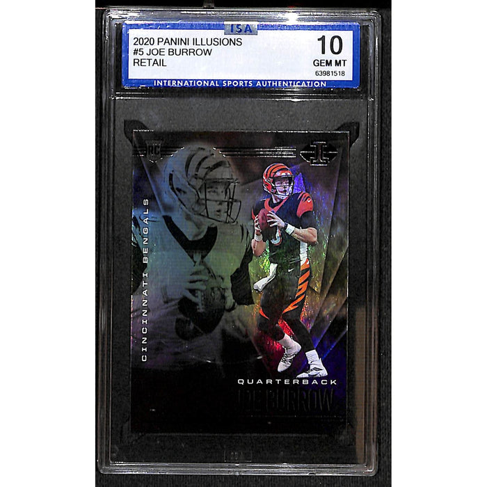 2020 Panini Illusions Retail #5 Joe Burrow ISA 10 GEM MT