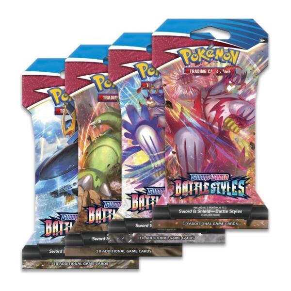 Pokémon Battle Styles Sleeved Booster Pack