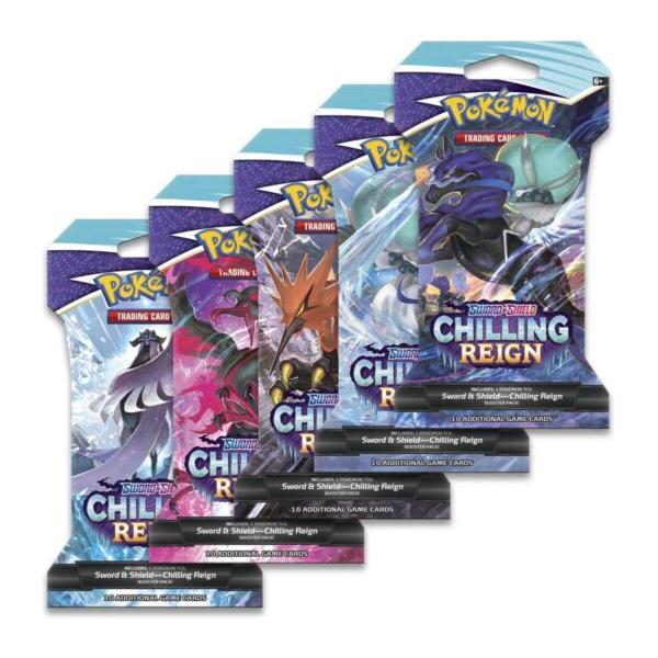 Pokémon Chilling Reign Sleeved Booster Pack