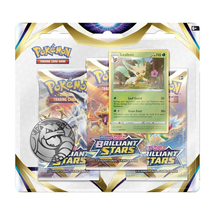 Pokémon TCG Sword & Shield-Brilliant Stars 3 Booster Pack