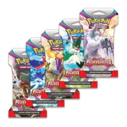 Pokémon Paldea Evolved Sleeved Booster Packs