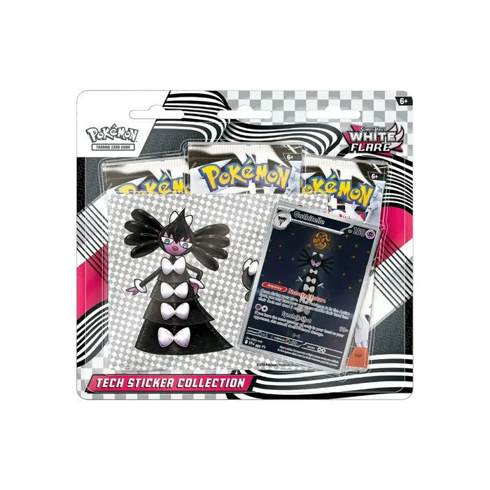 Pokémon Trading Card Game: White Flare Tech Sticker Collection 3-Pack Blister