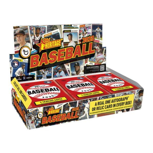 2023 Topps Heritage Baseball Hobby Box
