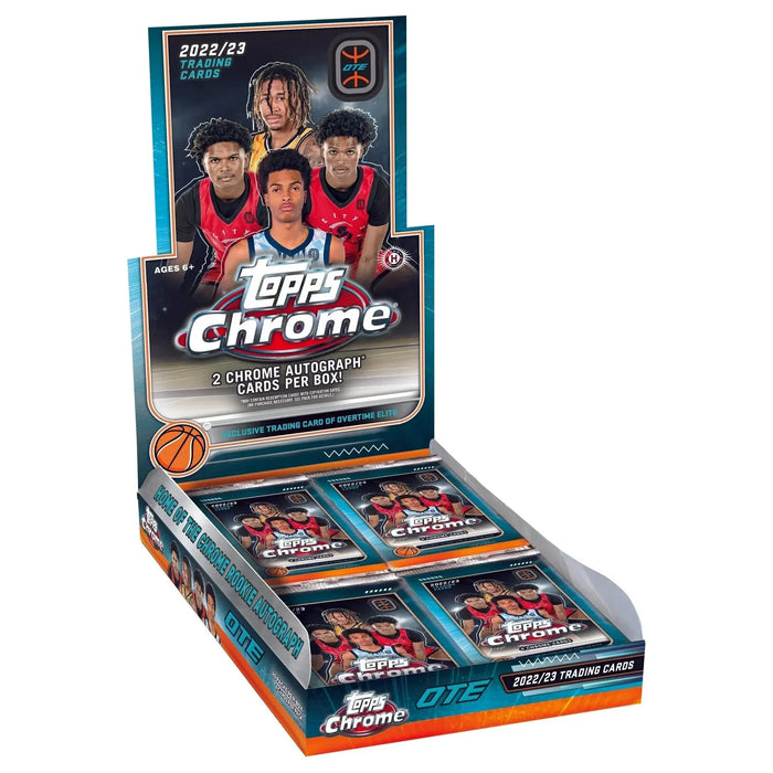 2022-23 Topps Chrome Overtime Elite Basketball Hobby Box