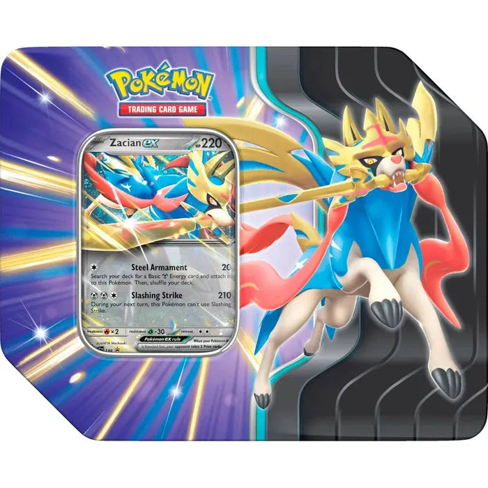 Pokémon TCG: Slashing Legends Tin Zacian ex