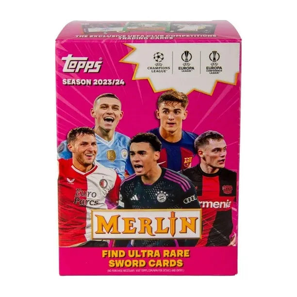 2023-24 Topps UCC Merlin Soccer Blaster Box