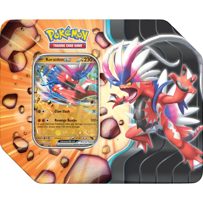 Pokémon TCG: Slashing Legends Tin Koraidon ex