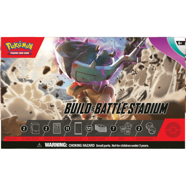 Pokémon Paldea Evolved Build and Battle Stadium