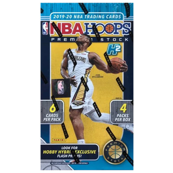 2019-20 Panini NBA Hoops H2 Hobby Hybrid Box
