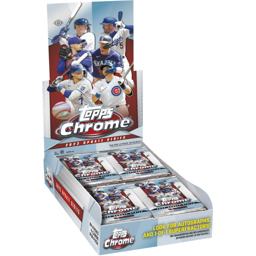 2022 Topps Chrome Update Series Baseball Hobby Box